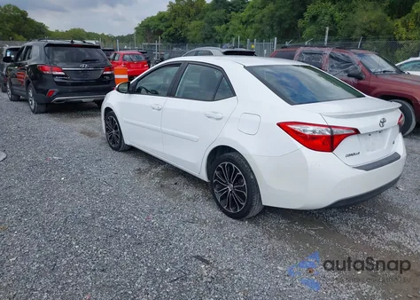 2015 Toyota Corolla S Plus z USA, uszkodzony, nr VIN 2T1BURHE3FC341862